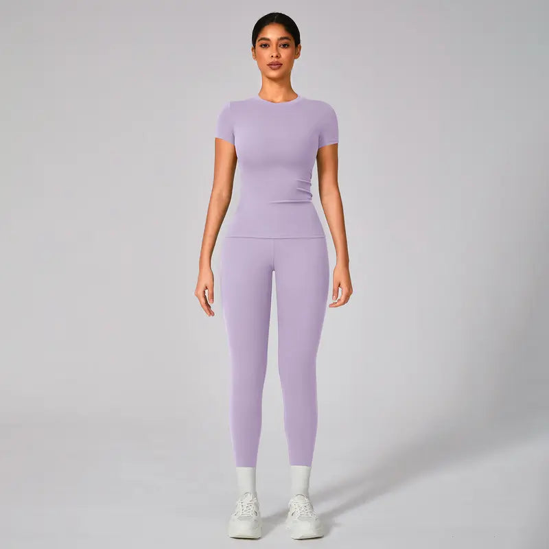 TIMEOFF Women's 2-Piece Sets Gym Workout Set