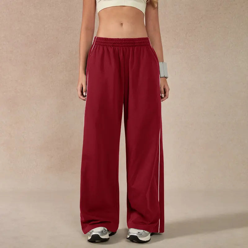 TIMEOFF Women's Baggy Wide-Leg Bottoms
