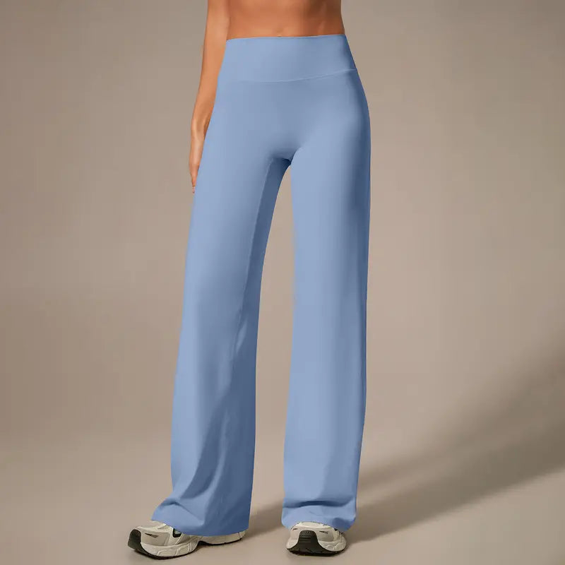TimeOFF Women's Wide-Leg Pants – High-Waisted