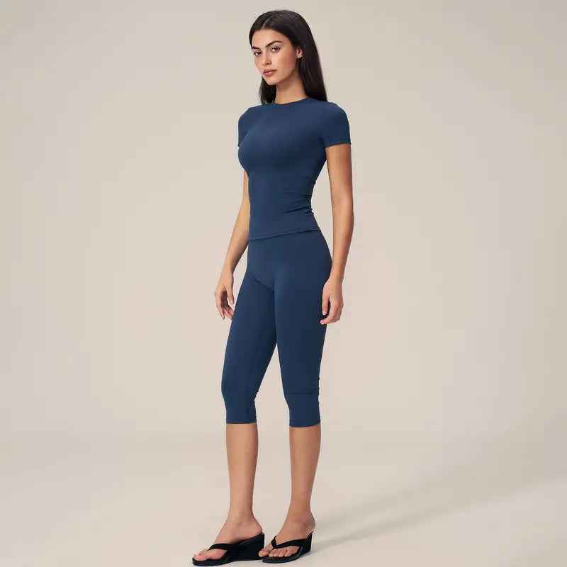 TIMEOFF Women's 2-Piece Yoga Activewear Set