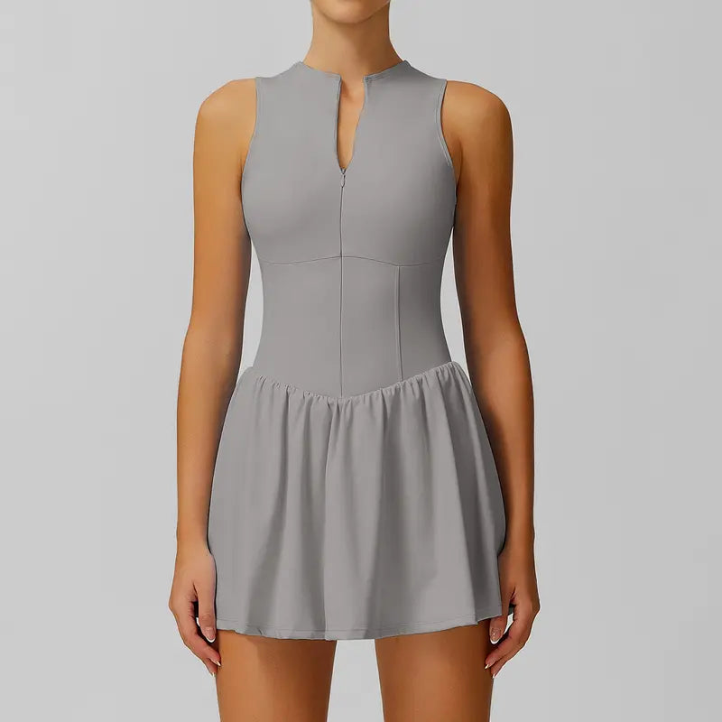 TIMEOFF Women's Sleeveless Sporty Dress