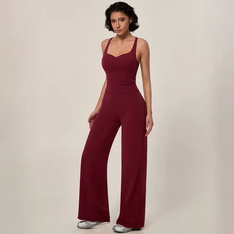 TIMEOFF Women's 2-Piece Workout Set