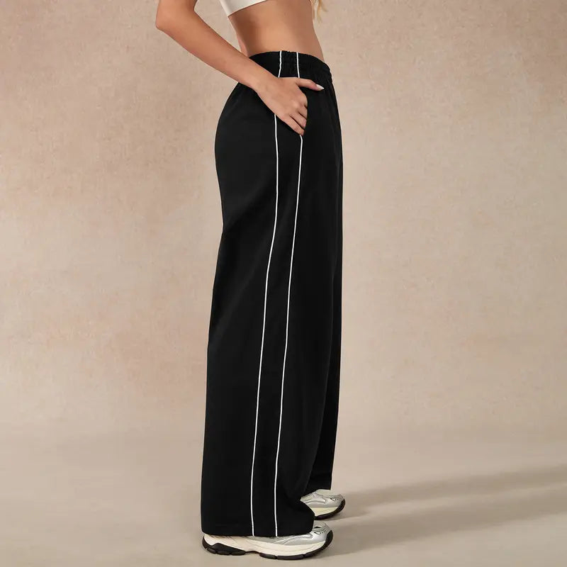 TIMEOFF Women's Baggy Wide-Leg Bottoms