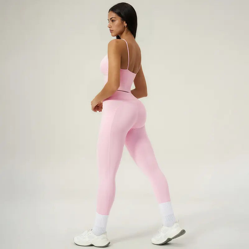 TIMEOFF Women's 2-Piece Tight Workout Sets