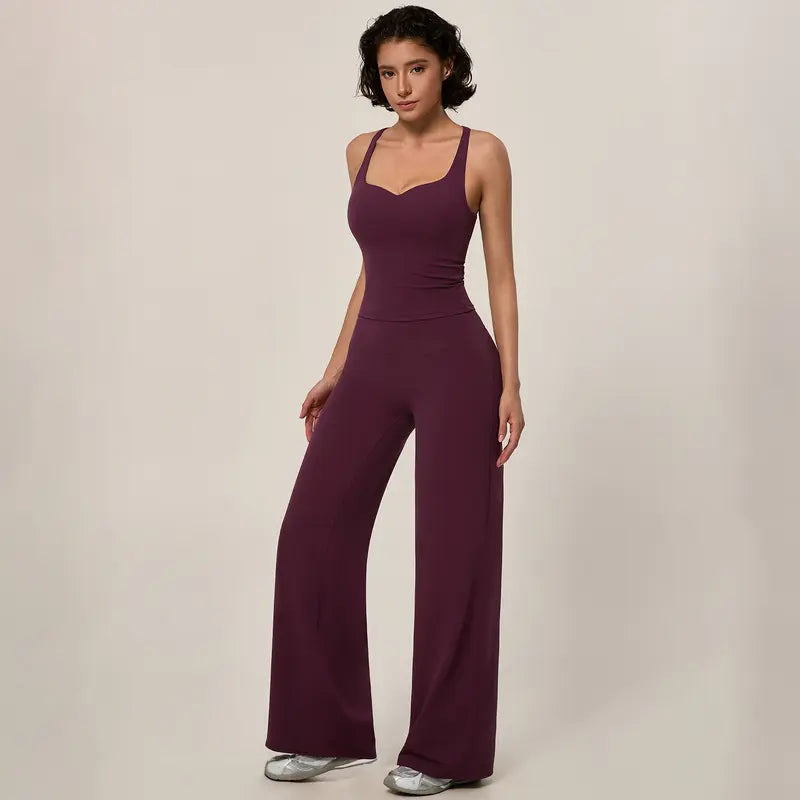 TIMEOFF Women's 2-Piece Workout Set