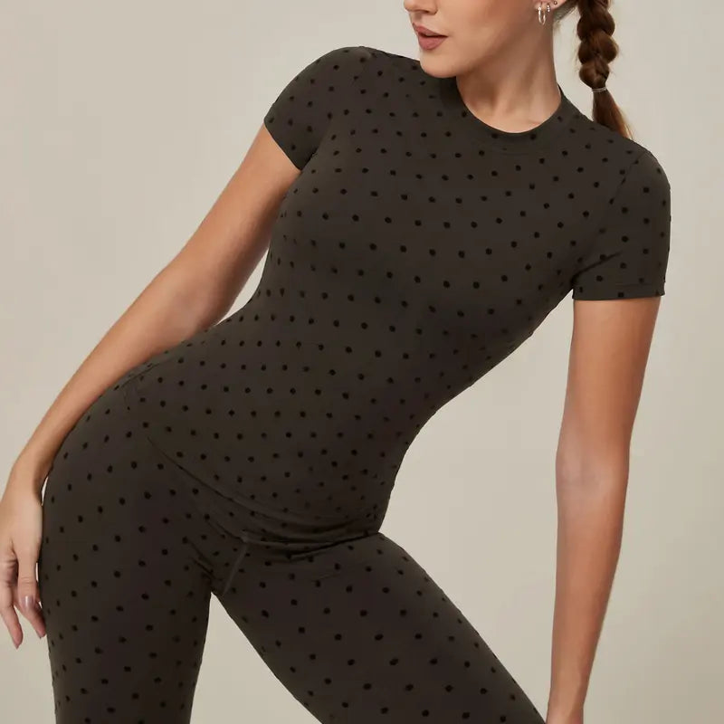 TIMEOFF Women's Polka Dot 2-Piece Set