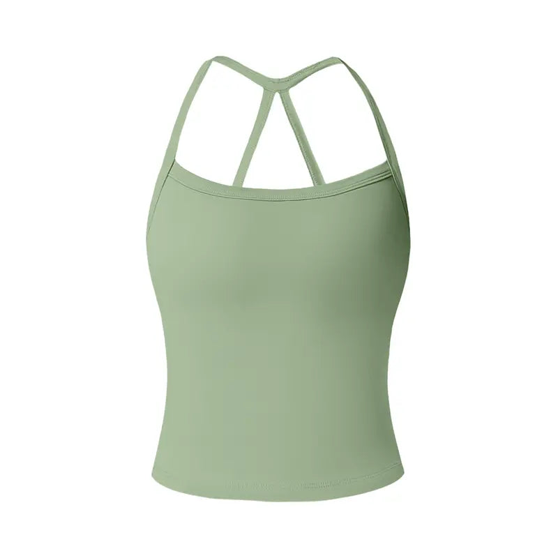 TIMEOFF Women's Strappy Backless Crop Top