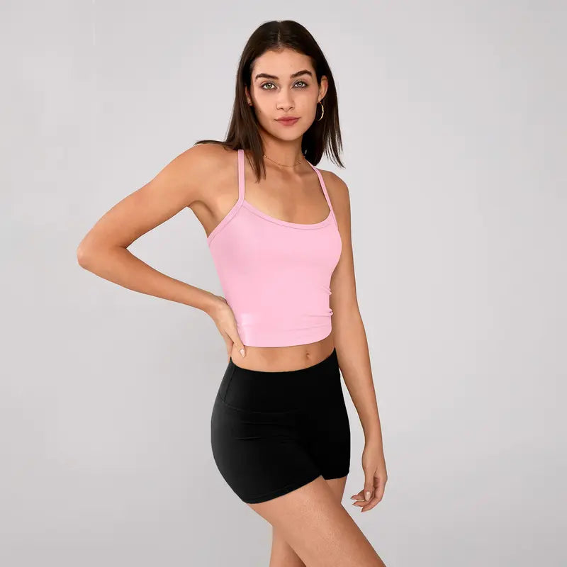 TIMEOFF Women's Strappy Backless Crop Top